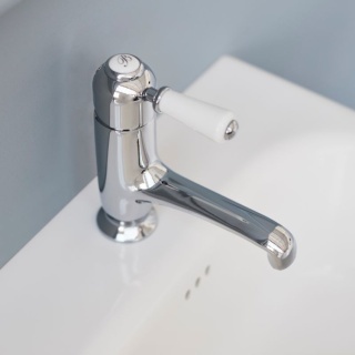 Burlington Chelsea Straight Basin Mixer without Waste